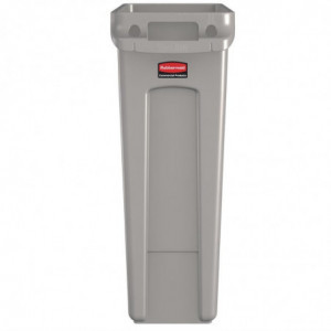 Plastic Slim Jim Collector - 60L - Rubbermaid