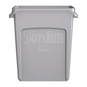 Collecteur Slim Jim en Plastique - 60L - Rubbermaid