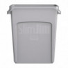 Plastic Slim Jim Collector - 60L - Rubbermaid