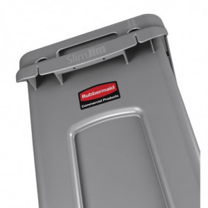 Plastik-Slim-Jim-Abfallbehälter - 60L - Rubbermaid