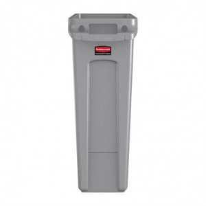 Grauer Slim Jim-Behälter - 87L - Rubbermaid