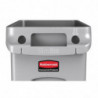 Slim Jim Gray Container - 87L - Rubbermaid