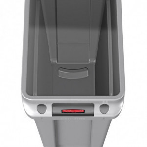 Conteneur Gris Slim Jim - 87L - Rubbermaid