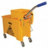 Yellow Wringer Bucket - 20 L - Jantex - Fourniresto