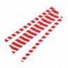 Paper Smoothie Straws - Red - L 210mm - Pack of 250 - Fiesta Green