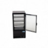 Positive Black Refrigerated Display Case Series C - 68 L - Polar