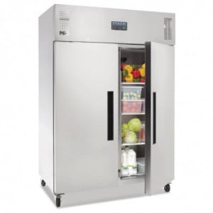 Kühlschrank mit positiver Kühlung GN Doppeltür Serie G - 1200L - Polar