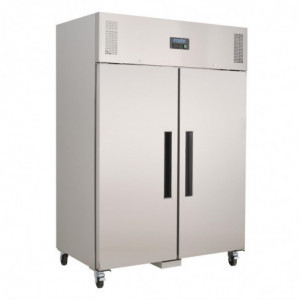 Kühlschrank mit positiver Kühlung GN Doppeltür Serie G - 1200L - Polar