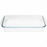 Plat À Four Rectangulaire en Verre - L 350 x P 230mm - Pyrex