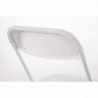 Chaises Pliantes Blanches - Bolero - Fourniresto