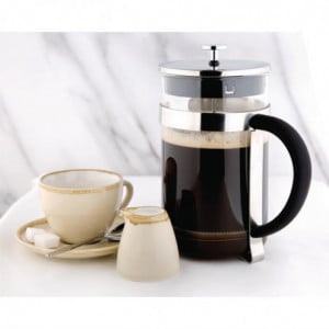 Kaffeepresse aus Edelstahl 12 Tassen - 1500 ml - Olympia