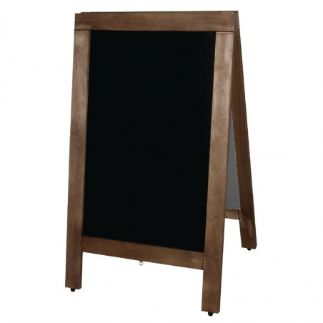 Panneau De Trottoir Cadre En Bois 850 X 500Mm - Olympia - Fourniresto