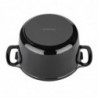 Runde schwarze Cocotte - 3,2L - Vogue