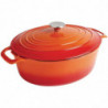 Ovale Bräter Orange - 5L - Vogue