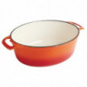 Ovale Bräter Orange - 5L - Vogue