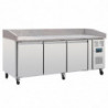U Series Pastry Counter 3 Doors With Marble Worktop - Polar
