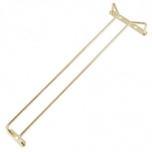 Messing-Stielglashalter 410mm - FourniResto - Fourniresto