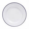 Assiette plate en acier émaillé 245mm - Lot de 6 - Olympia - Fourniresto