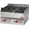 Lavasteingrill Gas-P 600mm - Gastro M