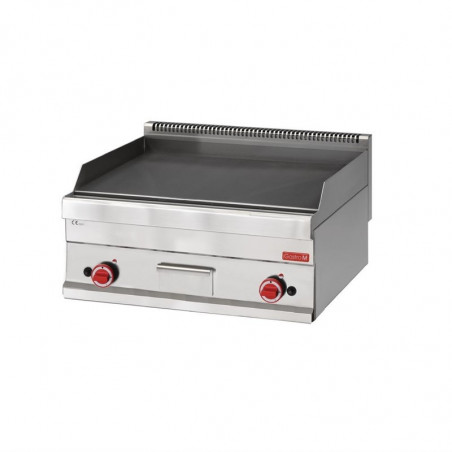 Plancha gaz 650 avec plaque lisse - Gastro M - Fourniresto