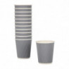 Anthracite cups 225ml - Pack of 25 - Fiesta - Fourniresto