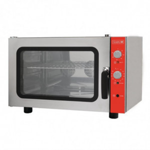 Four Électrique À Convection 4 Niveaux Avec Humidificateur Porte Latérale-400V - Gastro M

Electric Convection Oven 4 Levels Wit