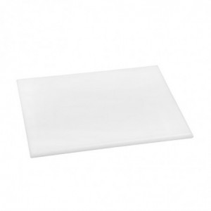 Small White Chopping Board - L 300 x W 225mm - Hygiplas