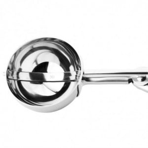 Stainless Steel 33ml Ice Cream Scoop - Vogue - Fourniresto