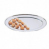 Plat de service ovale inox - 250mm - Olympia - Fourniresto