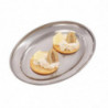 Oval stainless steel serving dish - 660mm - Olympia - Fourniresto