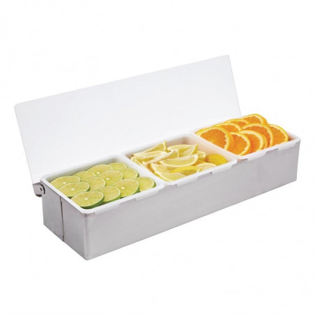 Compartment Box - 3 x 950 ml - Olympia - Fourniresto