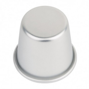 Dariole-Form aus Aluminium - 120 ml - Vogue