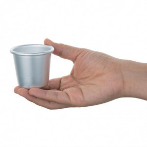 Dariole-Form aus Aluminium - 120 ml - Vogue