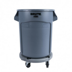 Collecteur Brute Gris - 75,7L - Rubbermaid