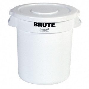 Sammelbehälter Brute Weiß - 37,9L - Rubbermaid