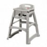 Stapelbarer Hochstuhl Platin - Rubbermaid - Fourniresto