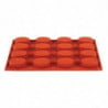 16 Oval Silicone Mould - GN 1/3 - Pavoni