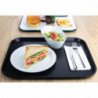 Selbstbedienungs-Tablett 305 x 415mm schwarz - Olympia KRISTALLON - Fourniresto