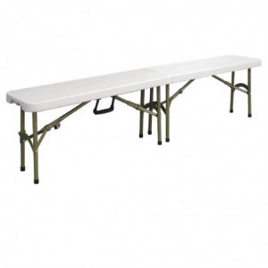 Banc pliable au centre 1830mm - Bolero - Fourniresto