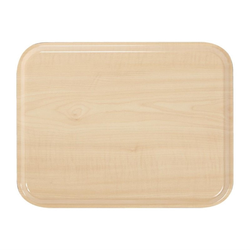 Smooth Laminate Capri Birch Tray 325mm - Cambro - Fourniresto