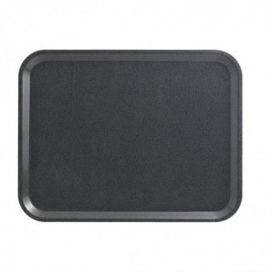 Smooth Laminate Capri Anthracite Tray 460mm - Cambro - Fourniresto