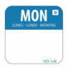 Soluble Labels for Food "Monday" - Box of 1000 - Vogue