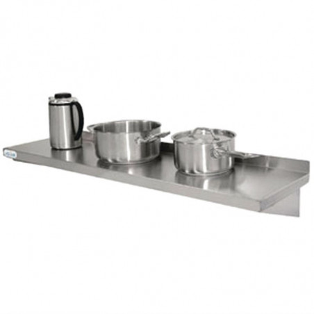 Stainless Steel Wall Shelf - L 1500 mm - Vogue