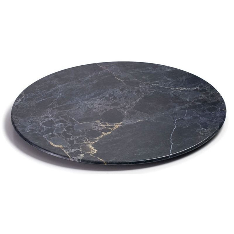 Plateau Rond "Stone" En Mélamine - Ø 350 Mm - Lacor