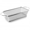 Rectangular Stainless Steel Basket With Handle - 21 X 11 Cm - Lacor