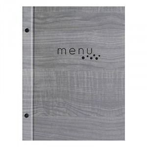 Porte-Menu Edgar En Cuir - A4 - Lacor