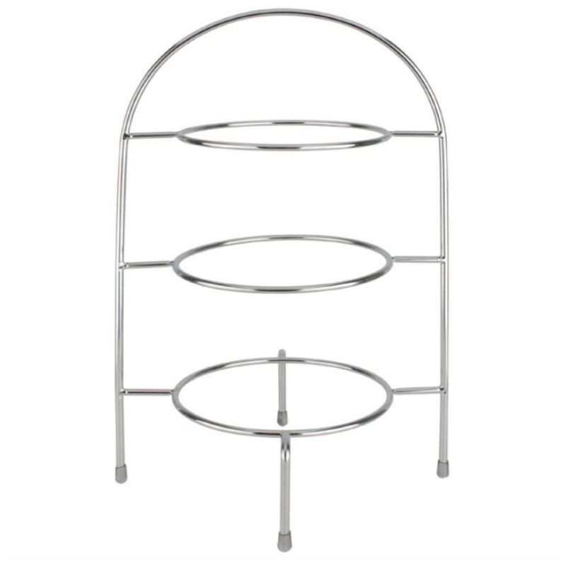 Présentoir Salon de Thé pour 3 Assiettes 210 mm - Olympia - Fourniresto