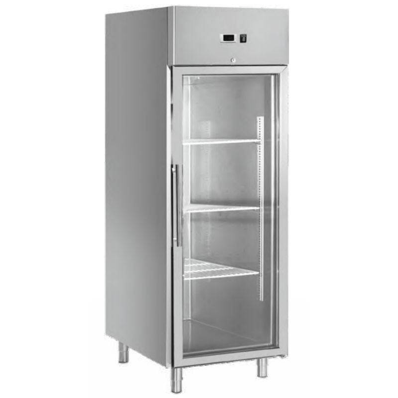 Glasgekühlter Kühlschrank - 650 L - Dynasteel