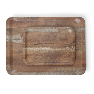 Melamine Printed Wood Service Tray - 350 x 240 mm