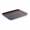 Plateau Rectangulaire Fast Food - Moyen 415 x 305 mm - Marron